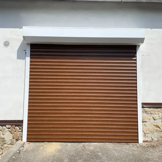 Garážová vrata — realizace