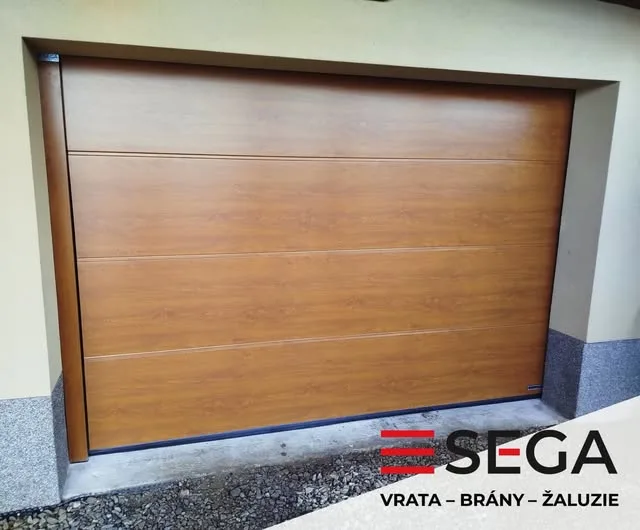 Garážová vrata — realizace